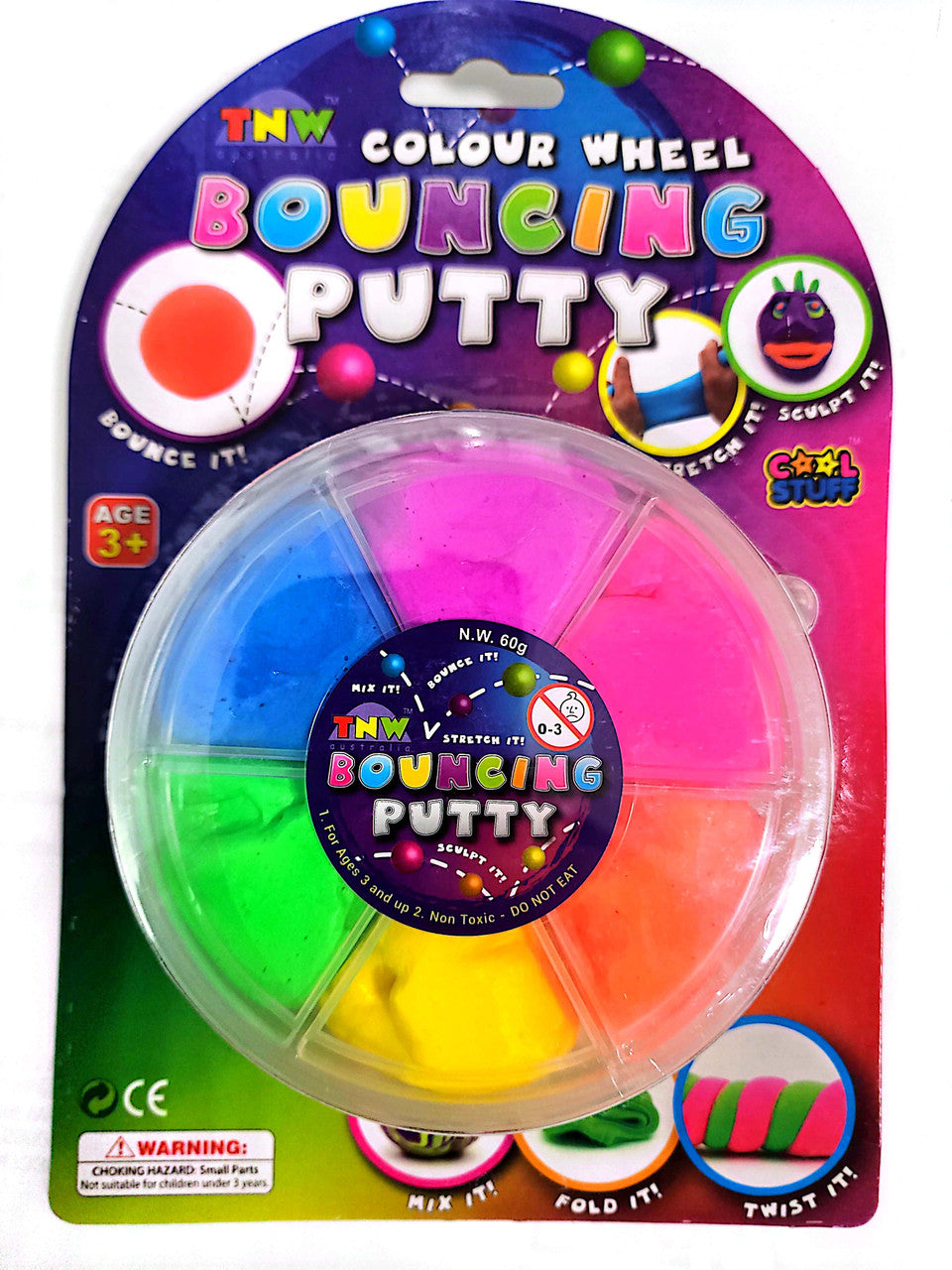 TNW Bouncing Colour Wheel Putty