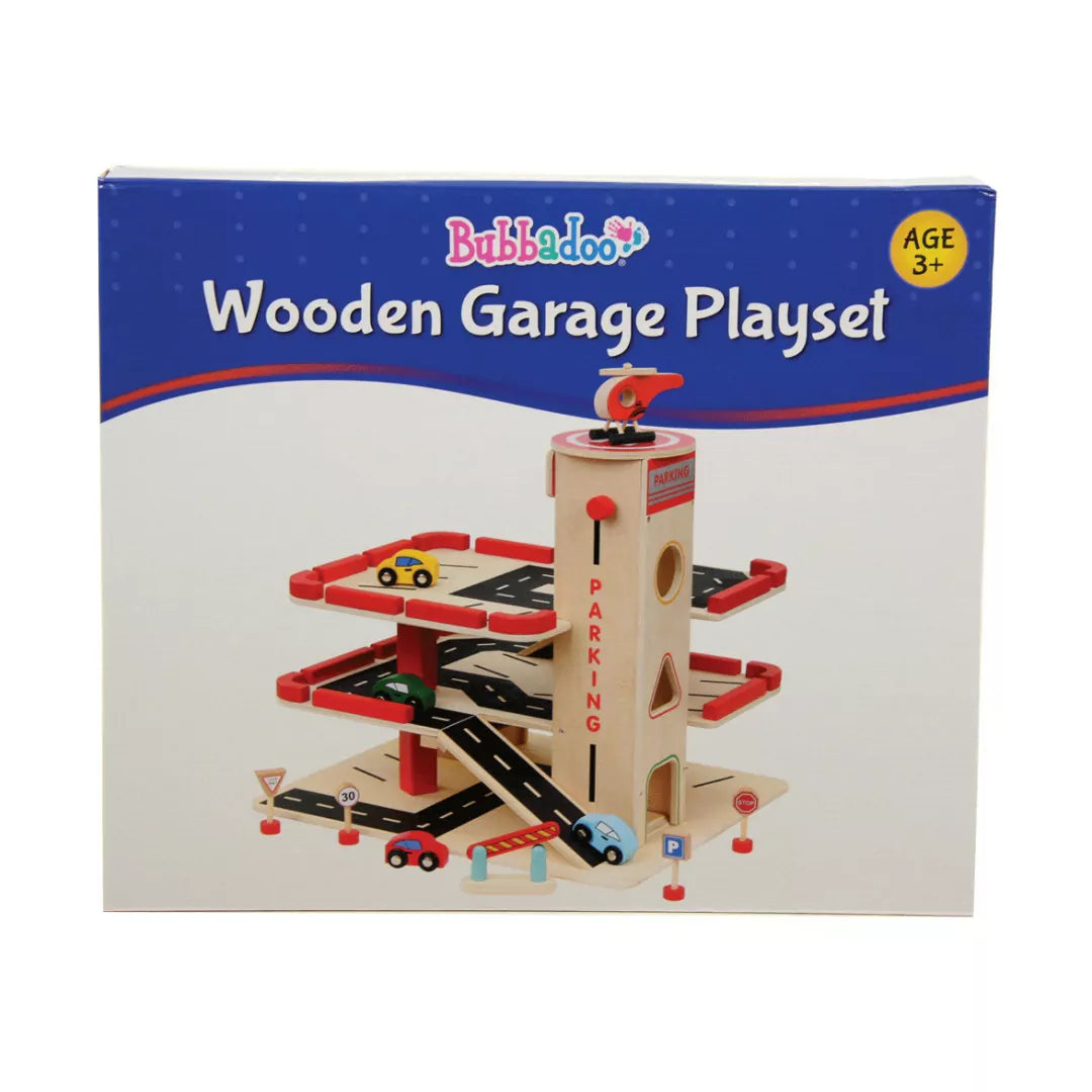 BubbaDoo Wooden Garage Playset