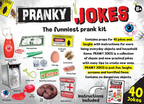 Pranky Jokes 40 The Funniest Prank Kit