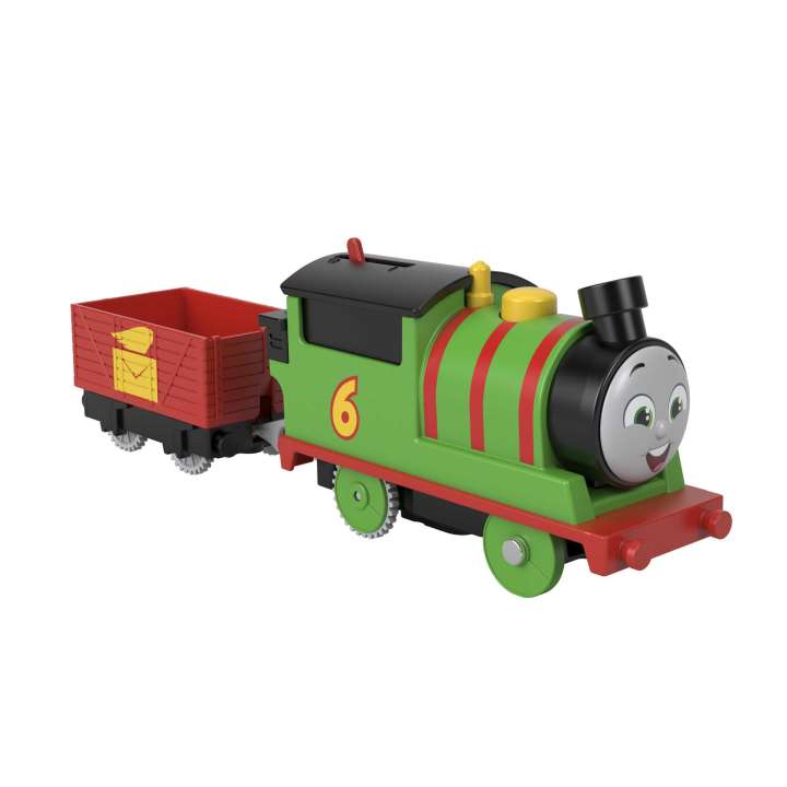 Thomas Motorized Percy requires 2xAAA Batteries