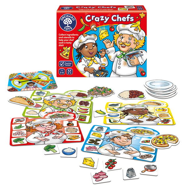 Orchard Toys Crazy Chefs Game - Warrnambool Toys and Baby