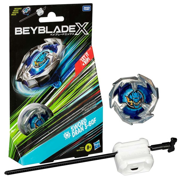 Beyblade X Starter Pack: Sword Dran 3-60F