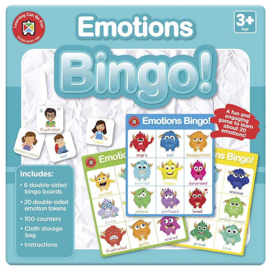 Emotions Bingo Game