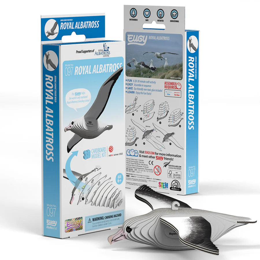 Eugy Cardboard Model Kit Royal Albatross