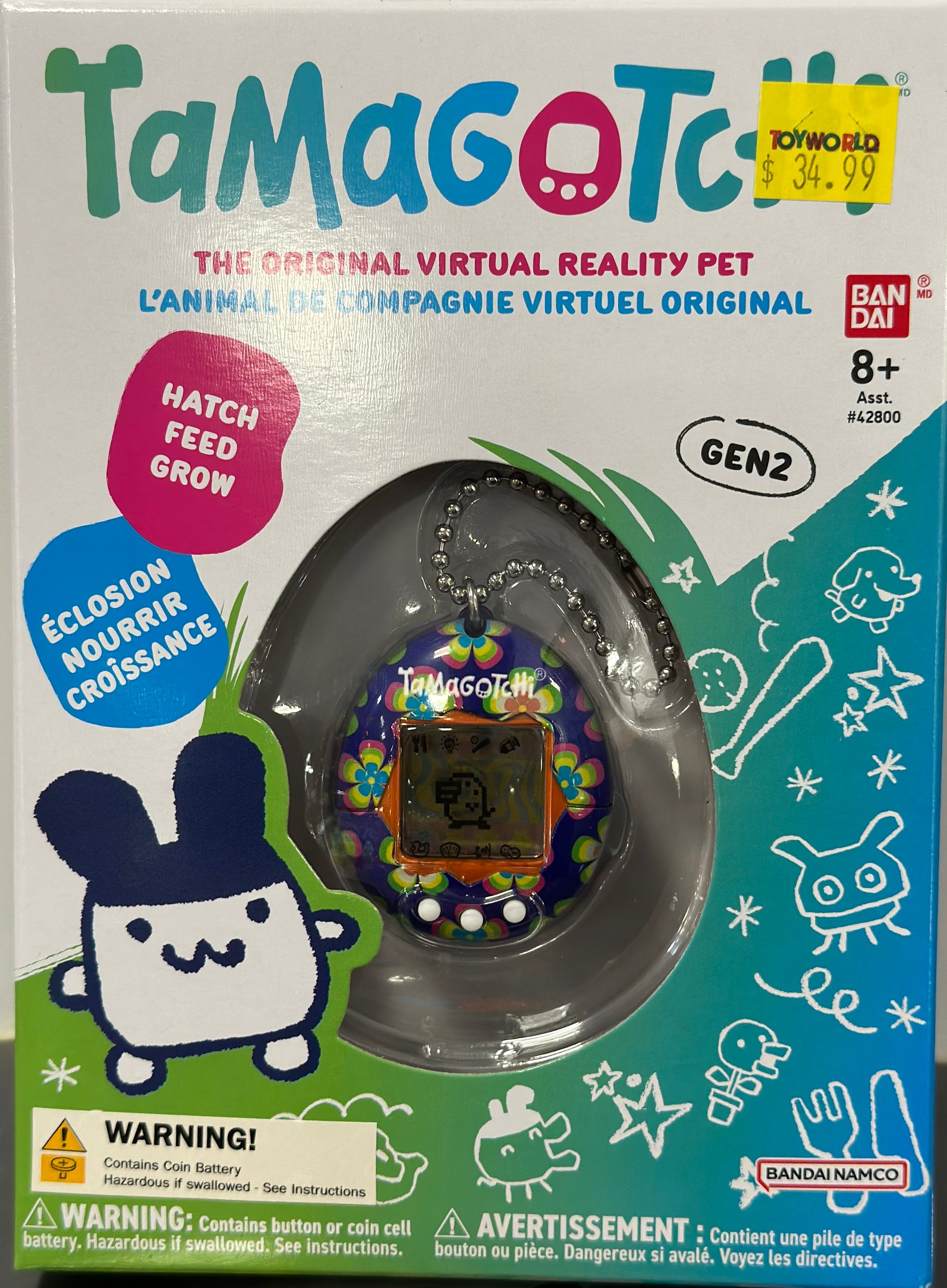 Bandai Tamagotchi Original - Retro Flowers