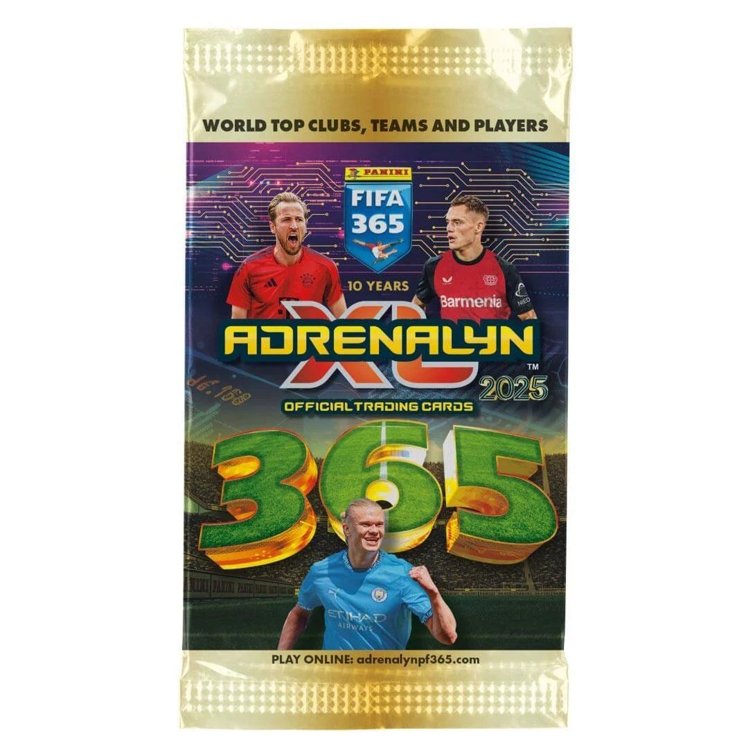 Panini Fifa 365 ADRENALYN XL 2025 Soccer Cards Booster Pk