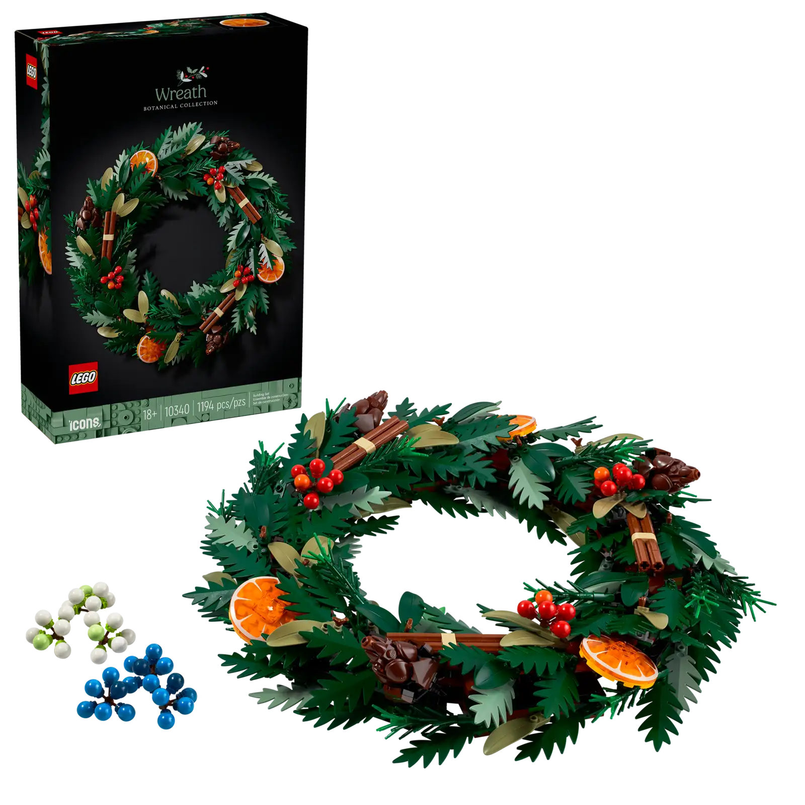 Lego 10340 Icons Botanicals Wreath