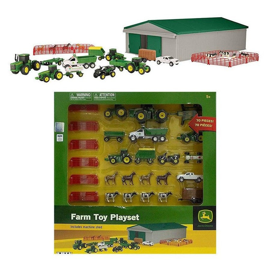 John Deere Mini Vehicle Farm Toy Value Set 70pc