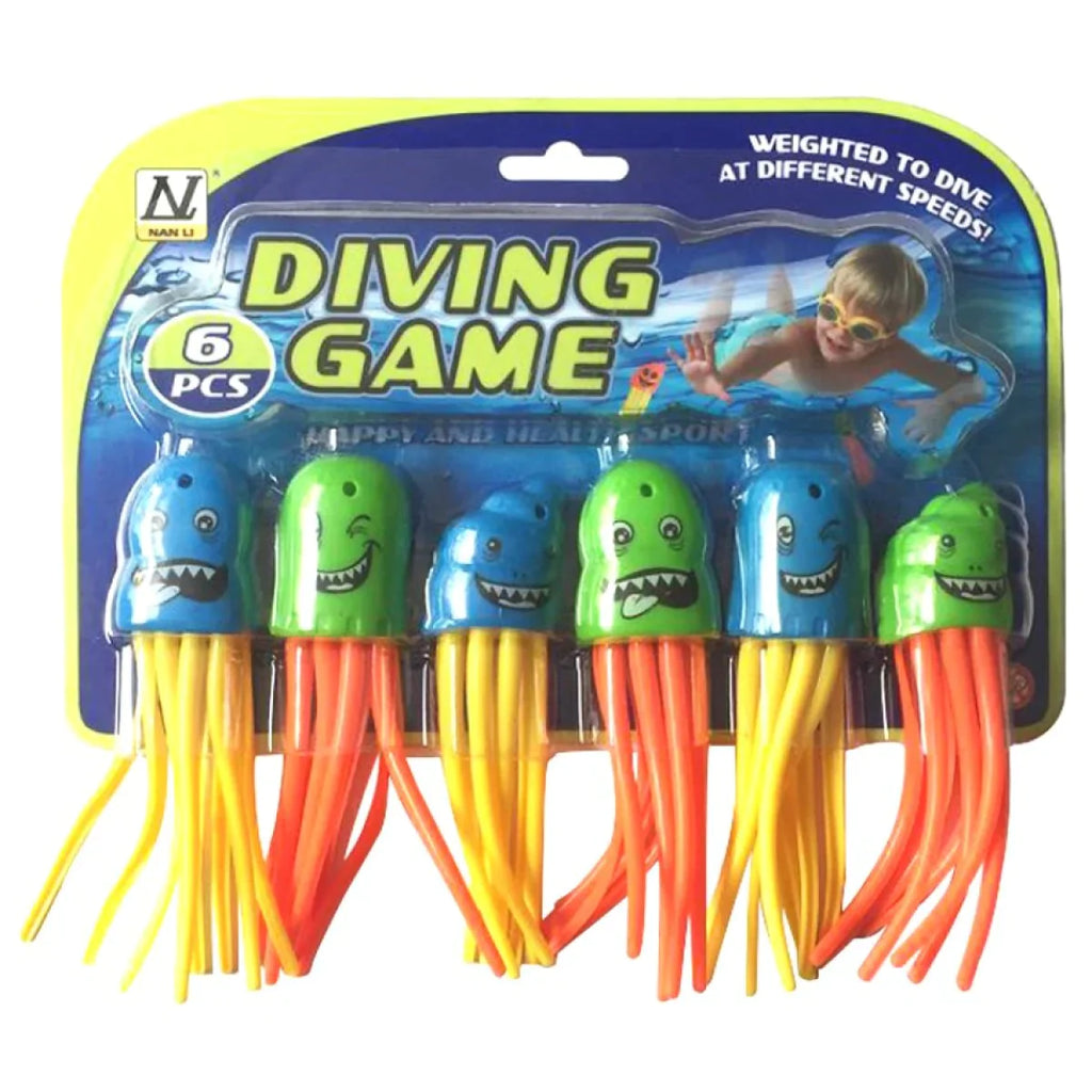 Jellyfish Diving Game 6pc