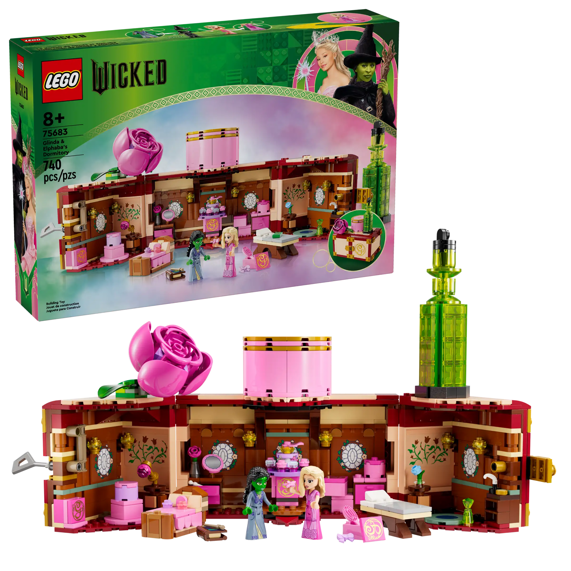 Lego 75683 Wicked Glinda & Elphaba's Dormitory