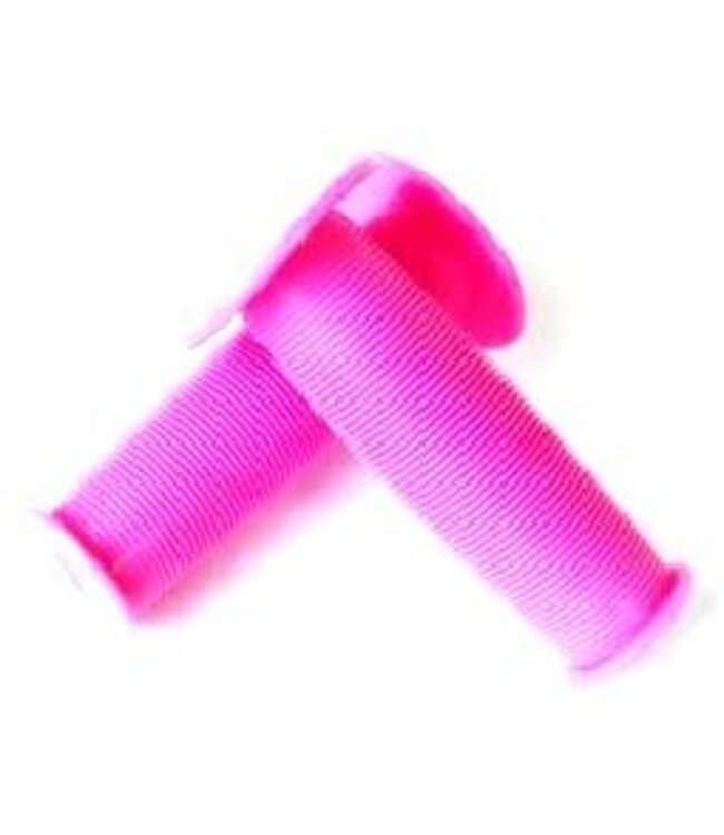 Bike Mushroom Handle Bar Grips Pink to fit 16inch bike