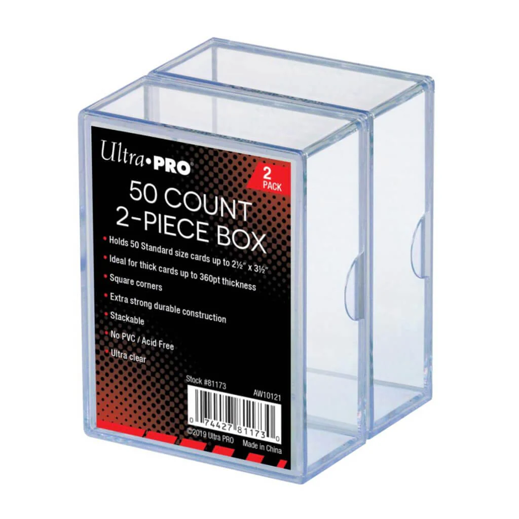 Storage Box 50ct 2 Piece 2pack