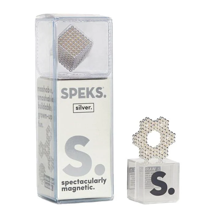 Speks Spectacularly Magnetic 2.5mm Luxe Balls - Silver