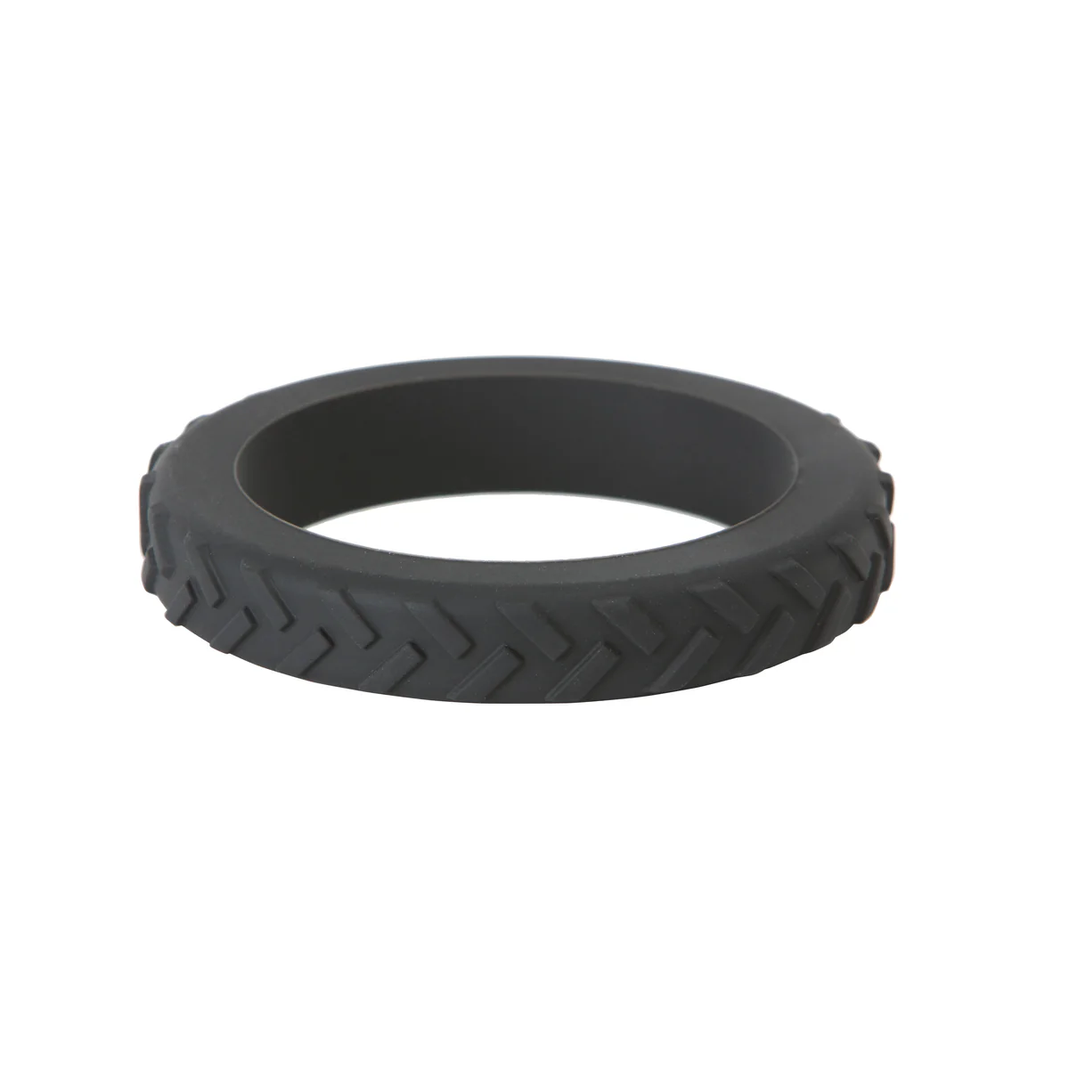 Tread Sensory Chew Bangle - Black Tyre