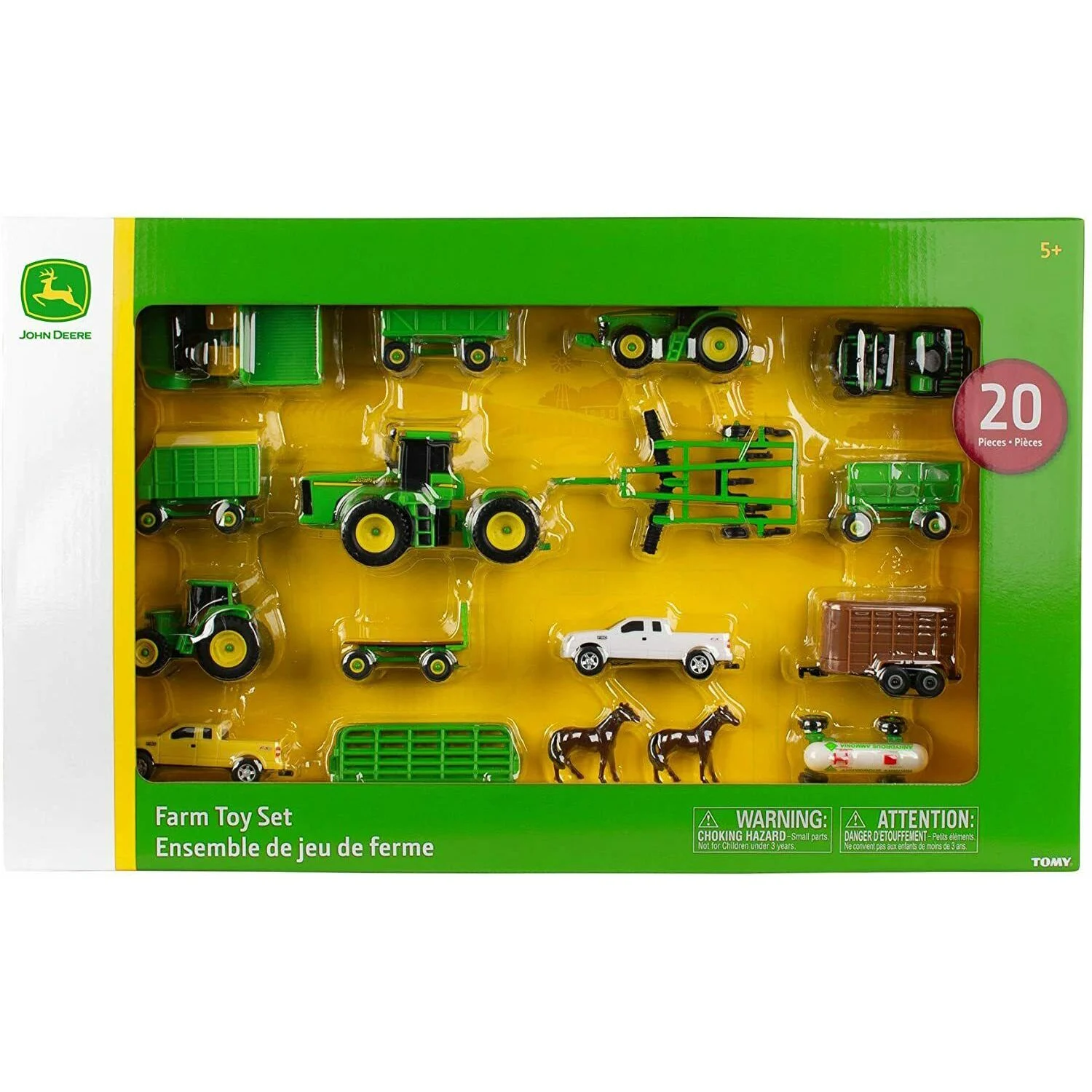 John Deere Vehicle Value Playset 20 Pce