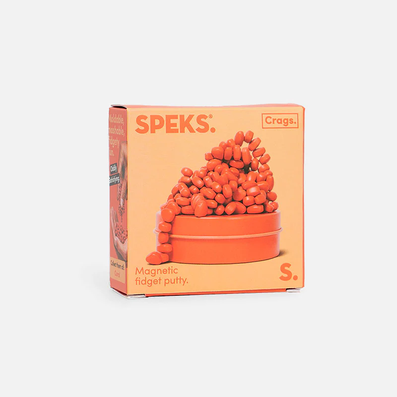 Speks Crags Magnetic Fidget Putty - Coral