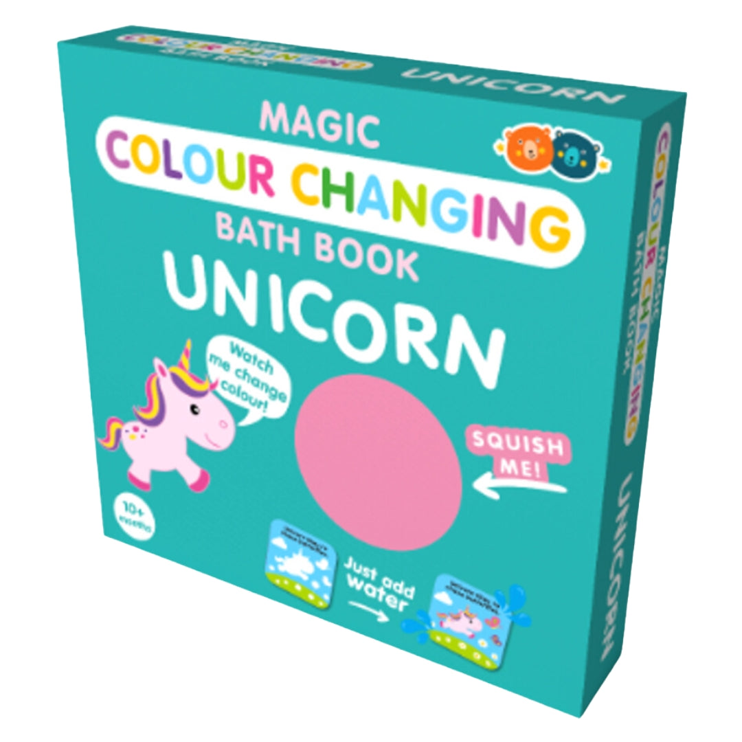 Magic Colour Changing Bath Book Unicorn