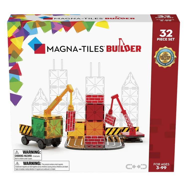 Magna-Tiles Builder 32 Piece Set