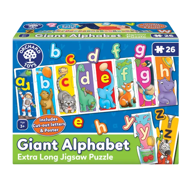 Orchard Toys Giant Alphabet Extra Long 26pc Puzzle