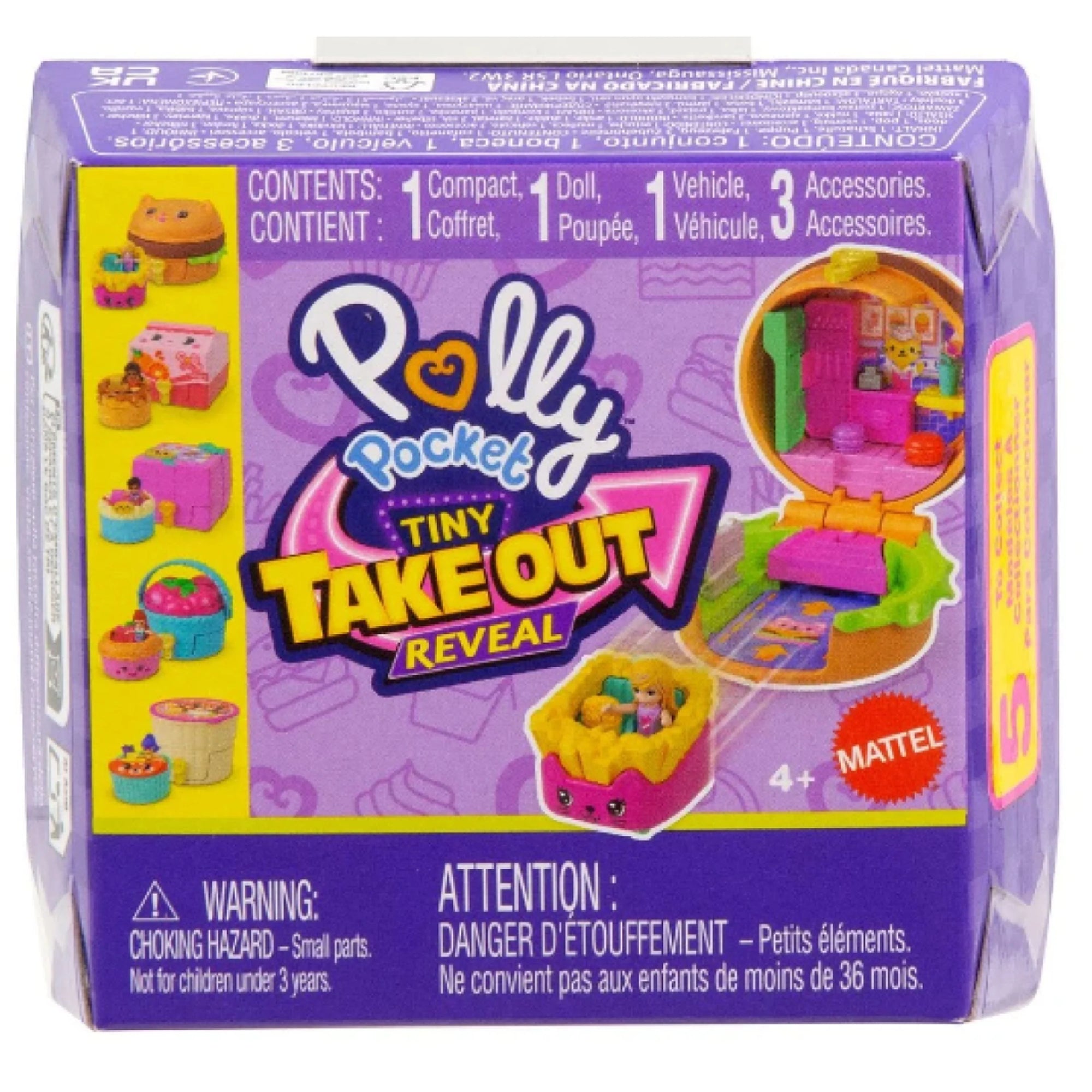 Polly Pocket Tiny Take Out Reveal Compact Playset