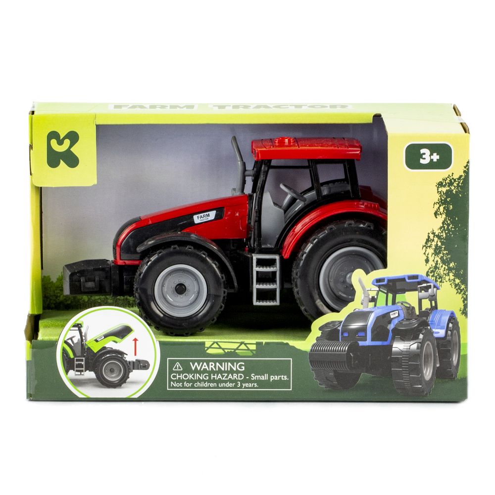 Keycraft 1:32 Scale Farm Tractor Assorted Colours