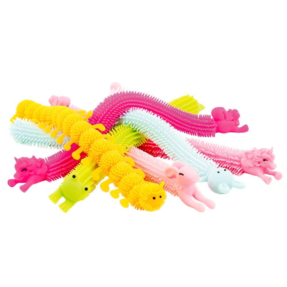 Keycraft Stretchy Noodle Animals Assorted Colours