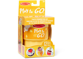 M&D50497 Play to Go Cake & Cookies Play Set