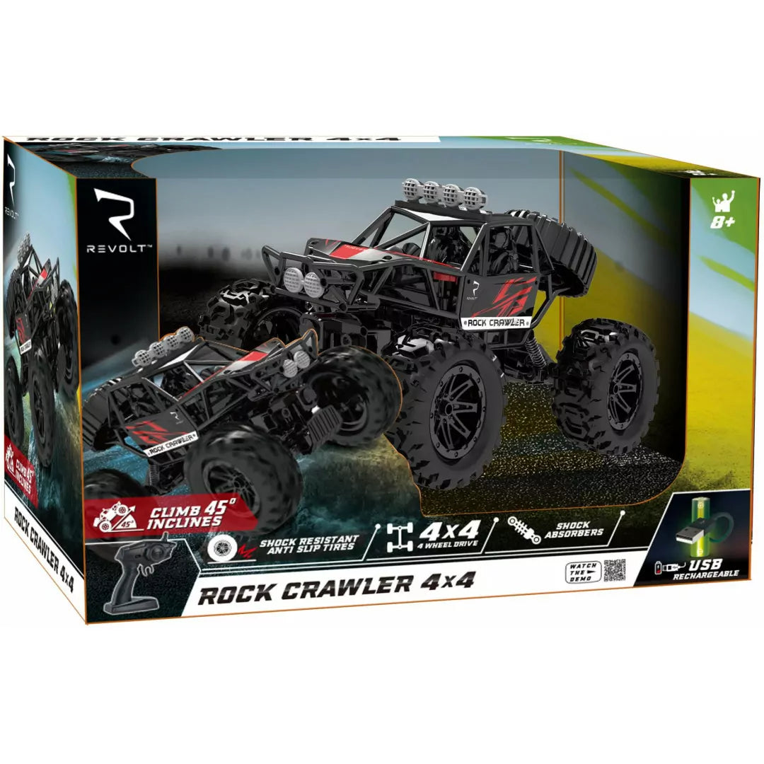 Revolt Rock Crawler 4 x 4 Remote Control req 2 x AA batteries