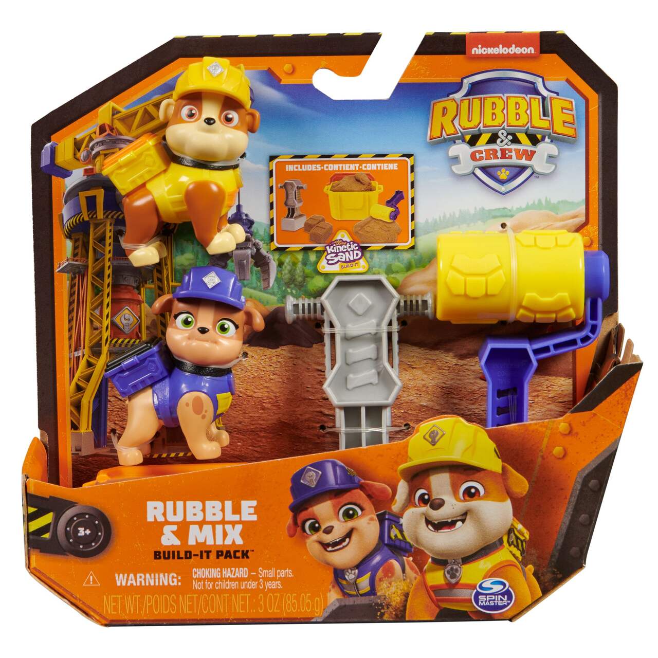 Paw Patrol Rubble & Crew Rubble and Mix 2pk