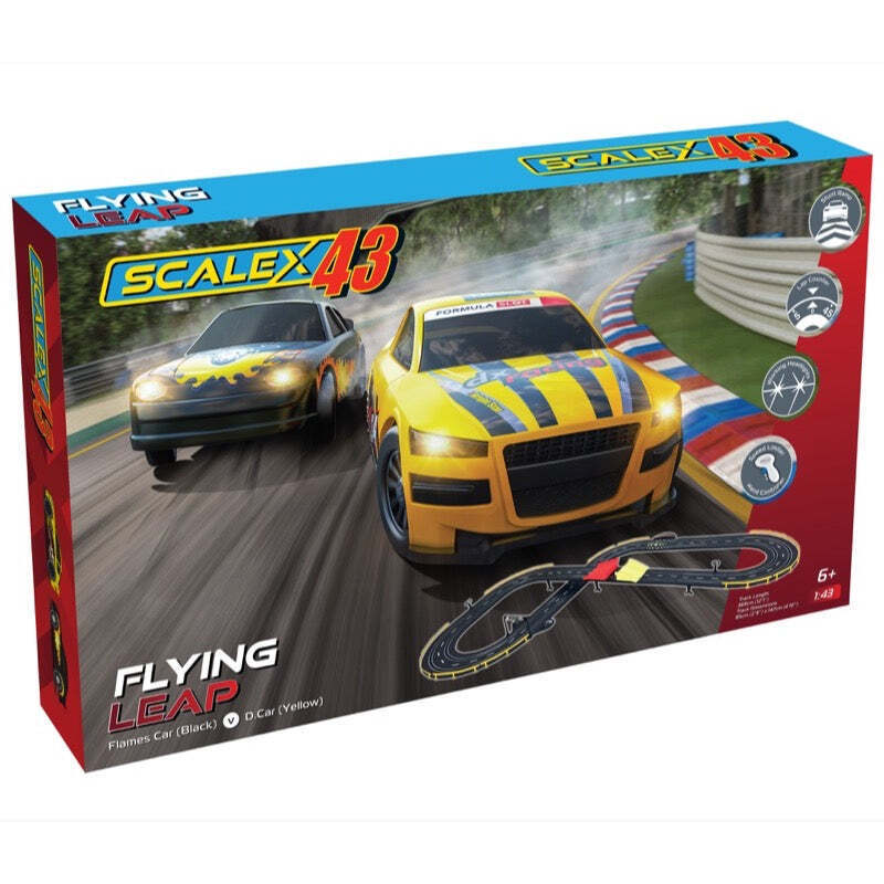 Scalextric 43 Flying Leap Slot Car Set