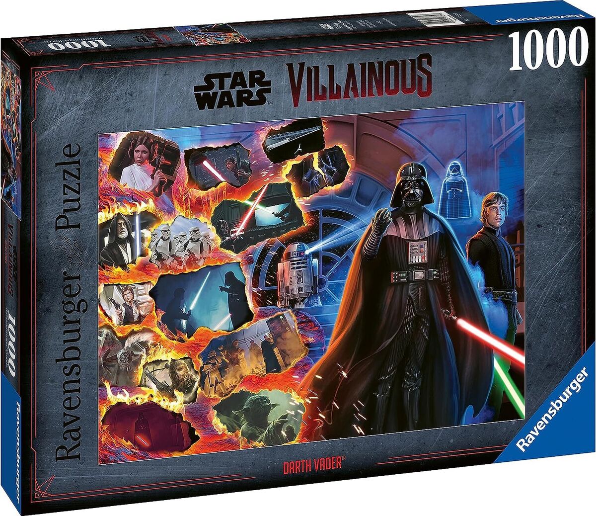 RB17339-6 Star Wars Villainous Darth Vader 1000pc Puzzle