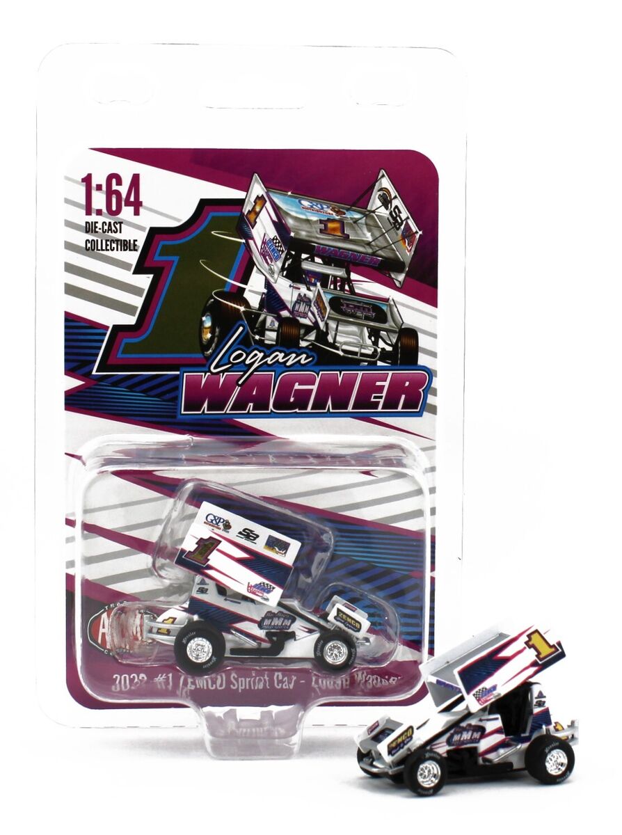 1/64 Sprint Car 2022 #1 Zemco  - Logan Wagner