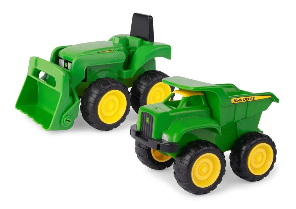 John Deere 15cm Sand Pit Vehicle Asstd - Dump Truck or Tractor