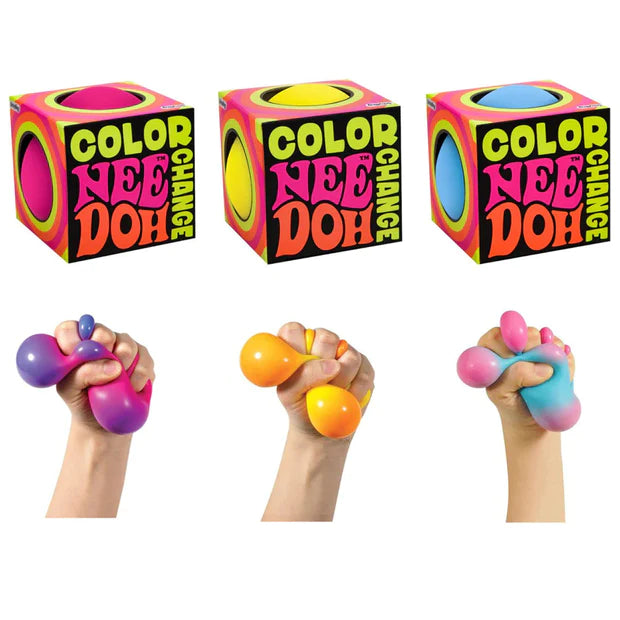 Schylling Colour Changing Nee Doh Stress Ball Assorted Colours Warrnambool Toys and Baby