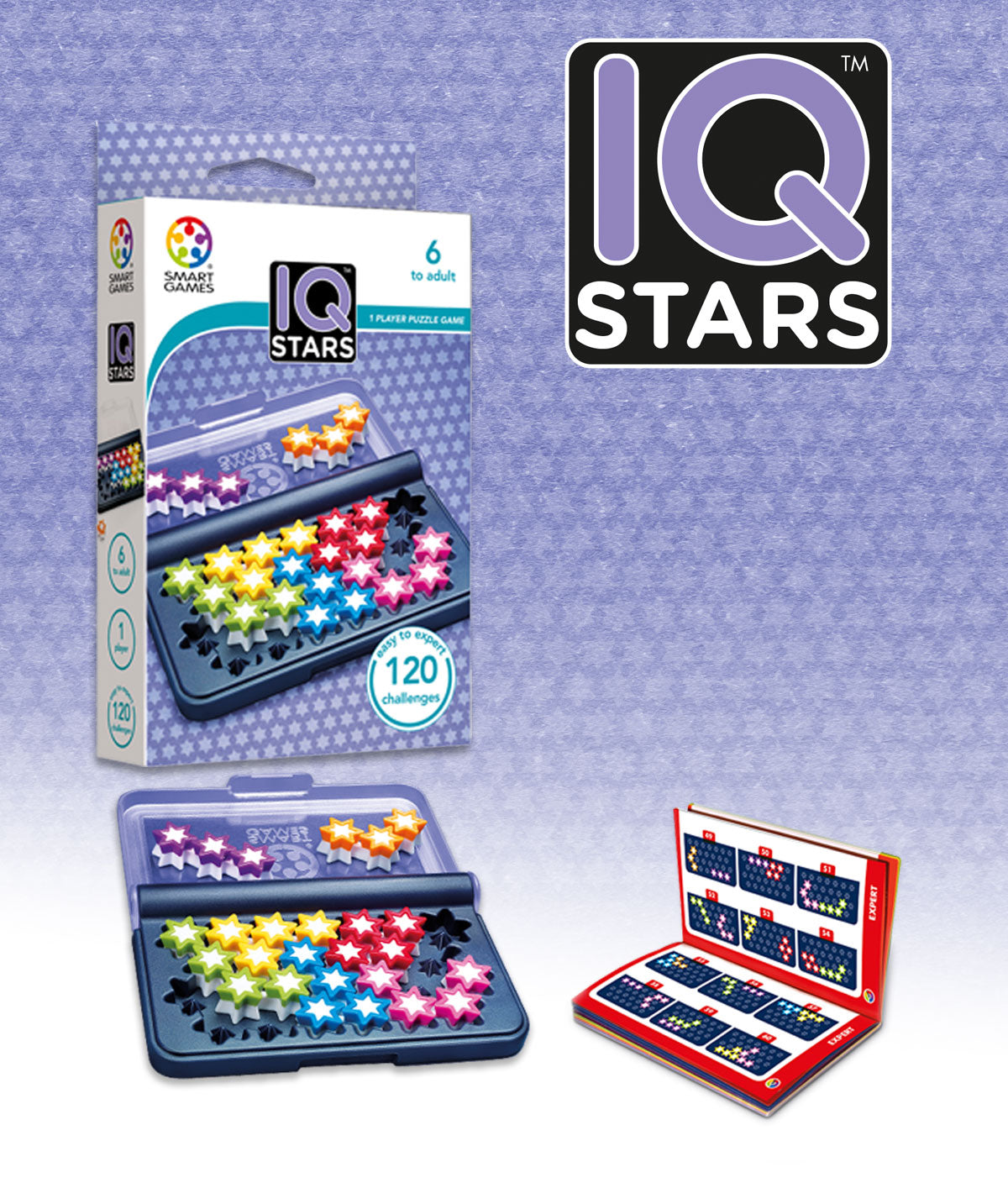 Smart Brain IQ STARS 1 Player Puzzle Game
