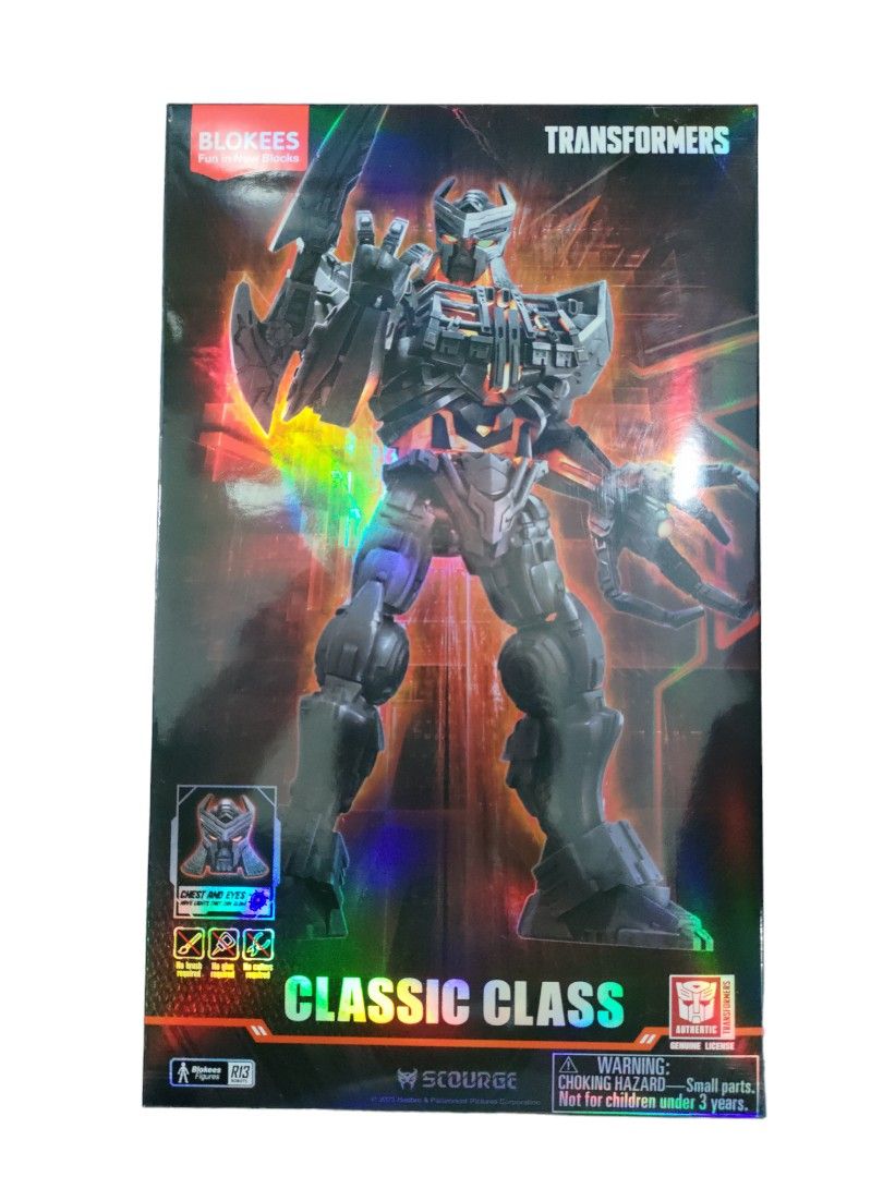 Transformers Blokees Classic Class 03 Scourge Model Kit