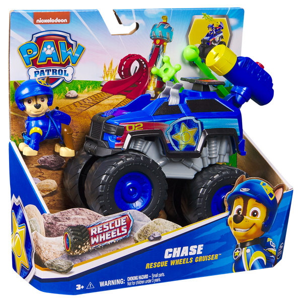 Paw Patrol Rescue Wheels Themed Vehicle - Chase Rescue Wheels Cruiser