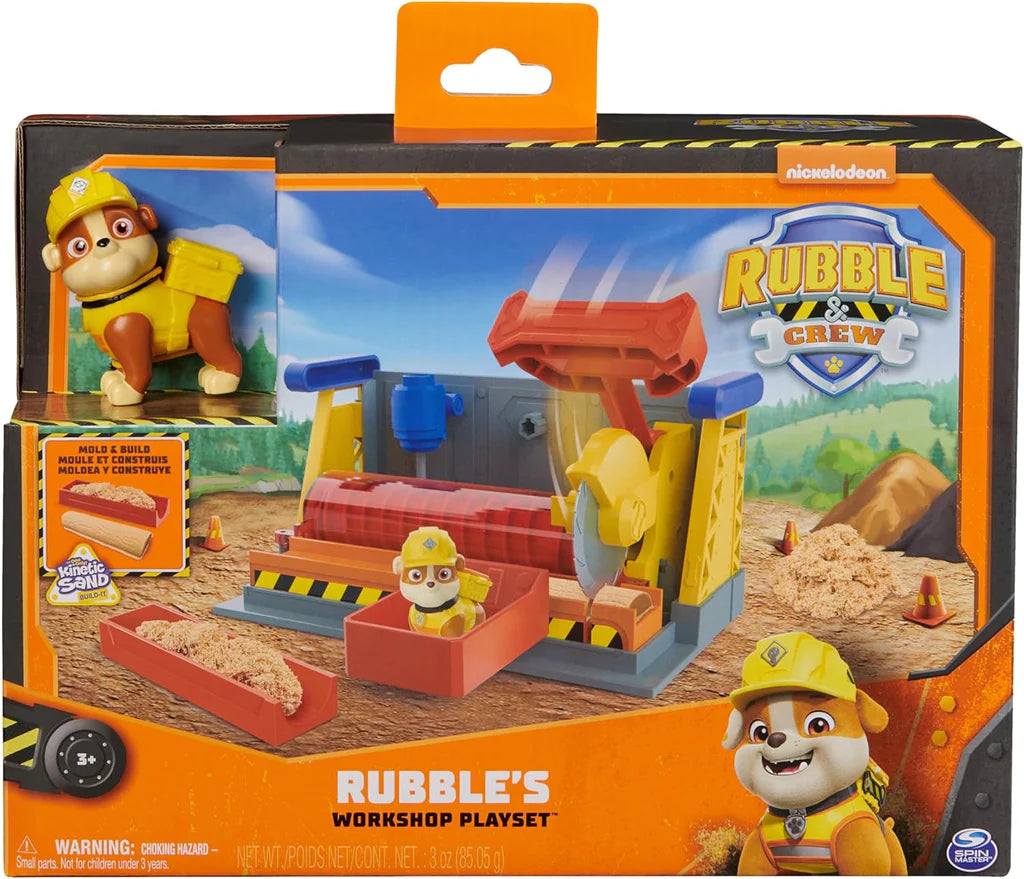 Paw Patrol Rubble & Crew Rubble's Workshop Playset