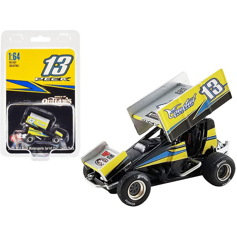 1/64 Sprint Car Justin Peck #13 2022