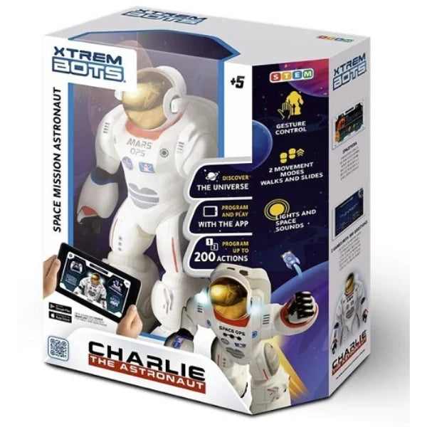 Xtrem Bots Charlie The Astronaut Req 3 AA