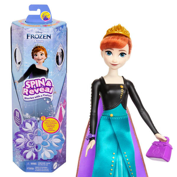 Frozen Anna Spin and Reveal