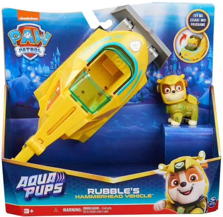 Paw Patrol Aqua Pup Vehicle Rubbles Hammerhead