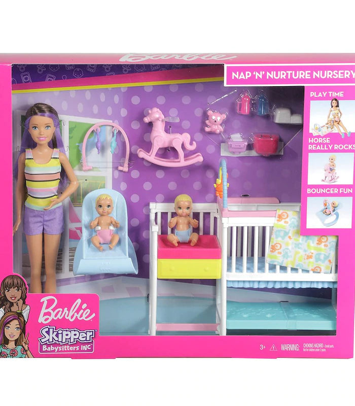 Barbie Babysitter Nap N Nurture Nursery