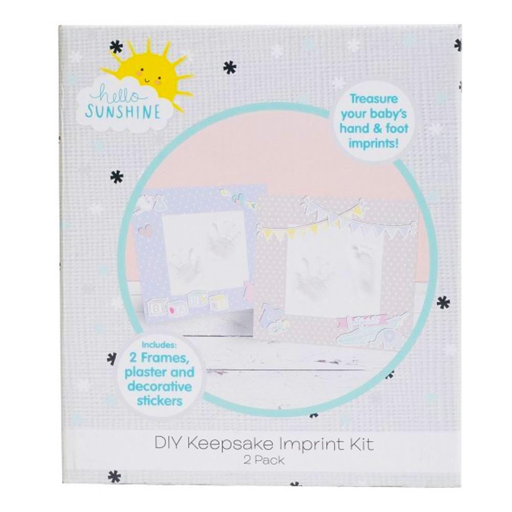 Hello Sunshine DIY Keepsake Imprint Kit 2pk