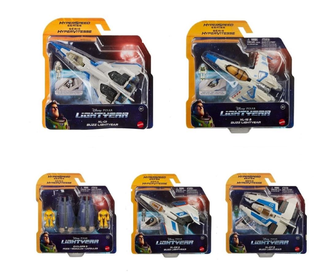 Disney Pixar Lightyear Flight Scale Ships Assorted