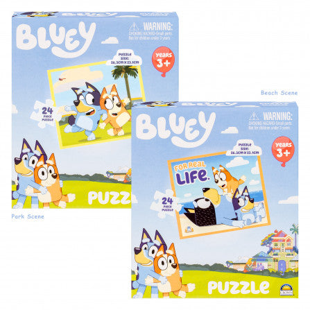 Bluey 24pce Puzzle Asst