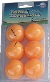 Table Tennis Balls 6Pk