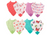 Nuby Muslin Bandanna Bib with teether 2 Pack Girl Designs