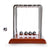 Large Balance Ball Brown Base Newtons Cradle