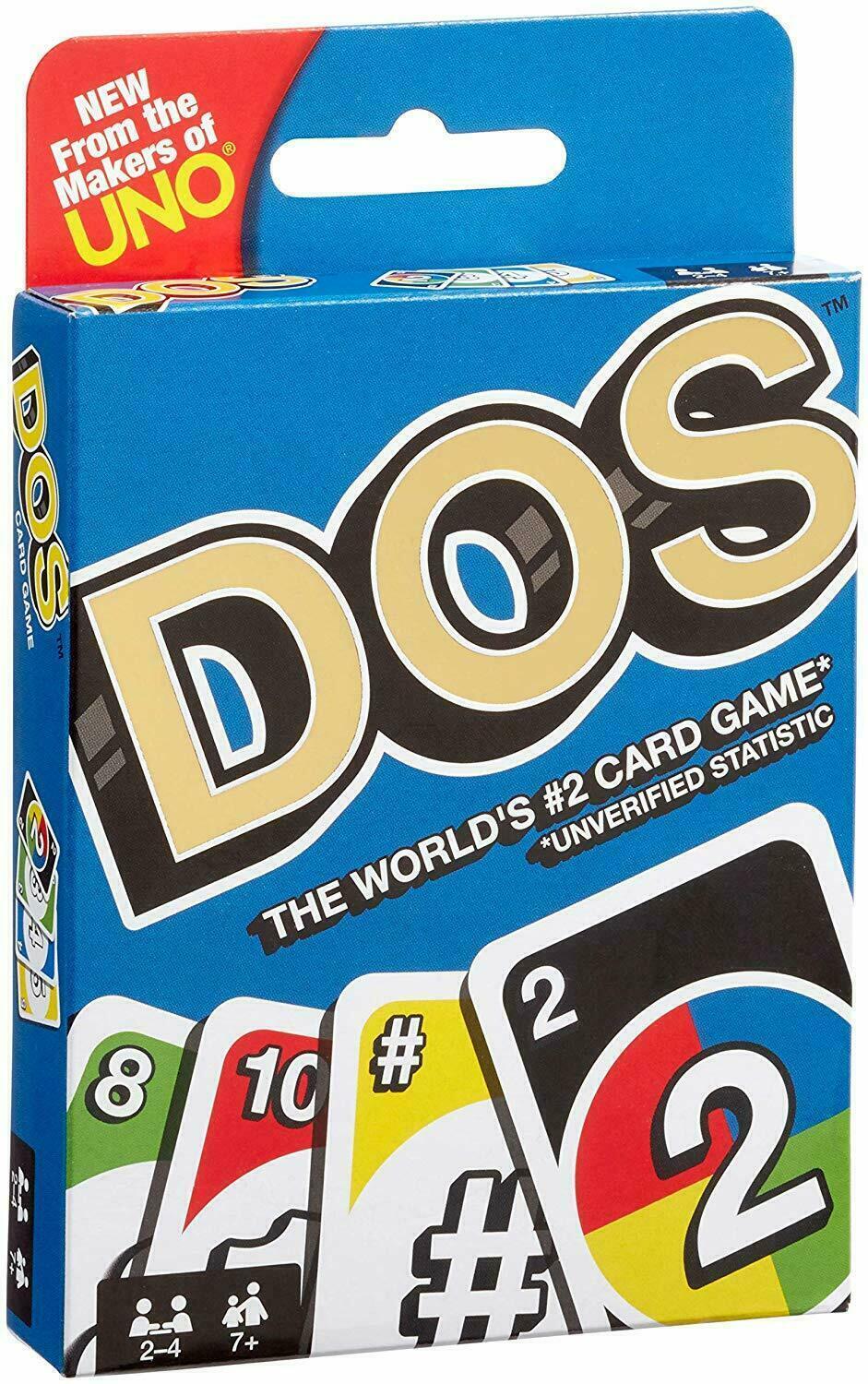 Uno Dos Card Game Second Edition